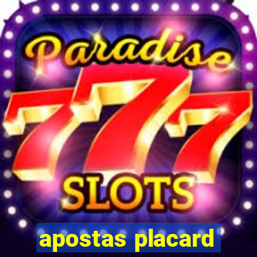 apostas placard